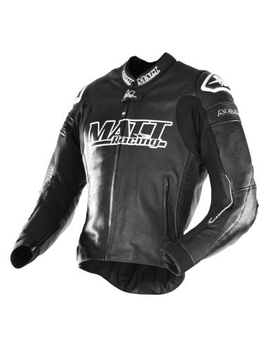 blouson moto en cuir, en taille standard, petit prix, discount, pas cher, veste moto noir