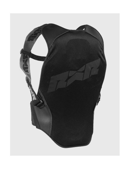 Motorcycle back protector with straps, FFM FIM approved, airback,