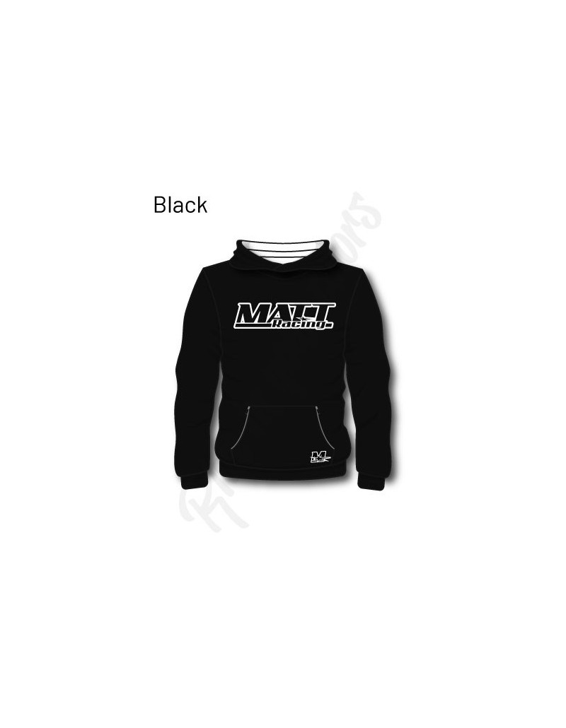 sweat capuche personnalisable matt racing pour les team, les societe, pour un cadeau, pour ce faire plaisir
