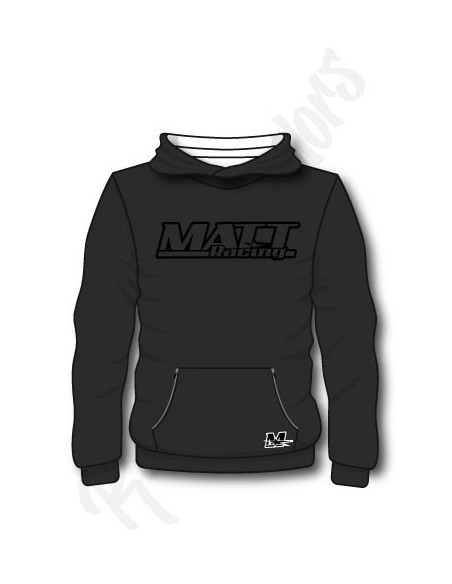 sweat capuche personnalisable matt racing pour les team, les societe, pour un cadeau, pour ce faire plaisir