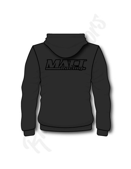 sweat capuche personnalisable matt racing pour les team, les societe, pour un cadeau, pour ce faire plaisir