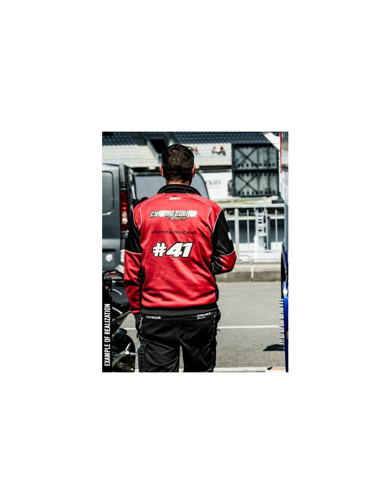 veste 100% personnalisable, polyester, team moto, ewc, veste officielle, kawasaki, honda, hoddies, sweat shirt