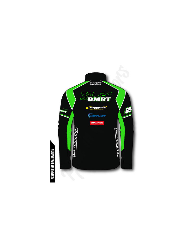 veste 100% personnalisable, polyester, team moto, ewc, veste officielle, kawasaki, honda, hoddies, sweat shirt
