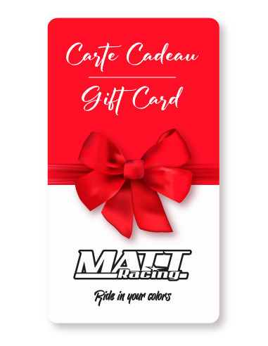 Carte CADEAU MATT Racing - Encore une bonne idée "cadeau" !