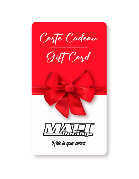 Carte CADEAU MATT Racing - Encore une bonne idée "cadeau" !