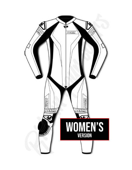 Combinaison moto en cuir de vache ou en cuir de kangourou, personnalisable, compatible airbag et airbag intégré. Validé FFM FIM