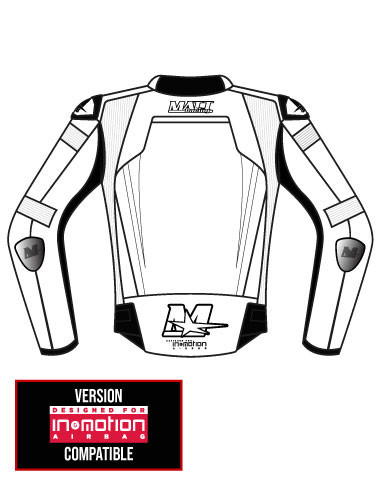 blouson moto en cuir , veste moto, couleurs personnalisables. En sur mesure et taille standard compatible airbag homme femme