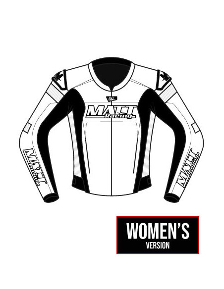 blouson moto en cuir , veste moto, couleurs personnalisables. En sur mesure et taille standard compatible airbag homme femme