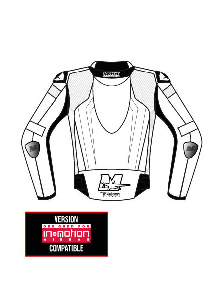 blouson moto en cuir , veste moto, couleurs personnalisables. En sur mesure et taille standard compatible airbag homme femme