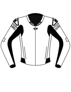 blouson moto en cuir , veste moto, 100% personnalisables. En sur mesure et taille standard compatible in&motion airbag