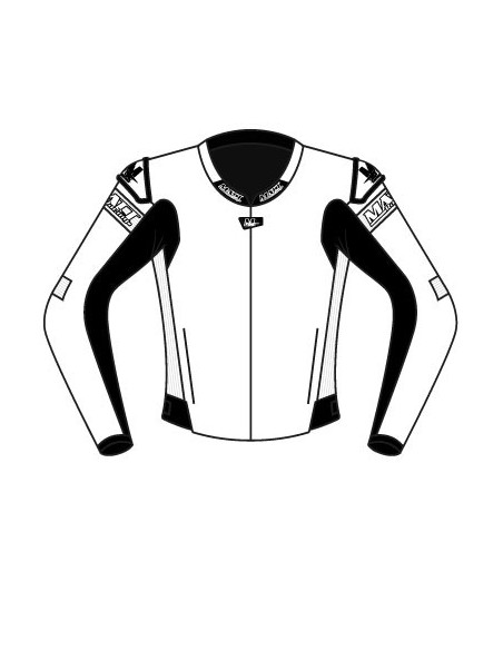 blouson moto en cuir , veste moto, 100% personnalisables. En sur mesure et taille standard compatible in&motion airbag