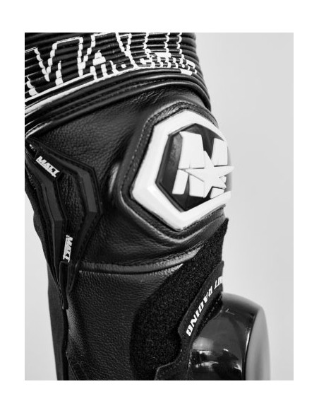 Pantalon moto en cuir, noir, pour route et circuit, taille standard, de qualité, à petit prix, pas cher