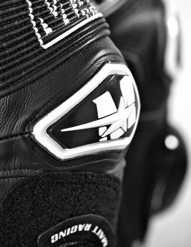 Combinaison moto 2 pièces en cuir pour route et circuit, taille standard, de qualité, à petit prix, pas cher