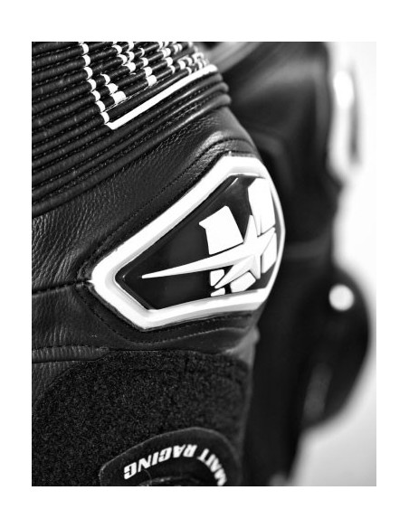 Combinaison moto 2 pièces en cuir pour route et circuit, taille standard, de qualité, à petit prix, pas cher