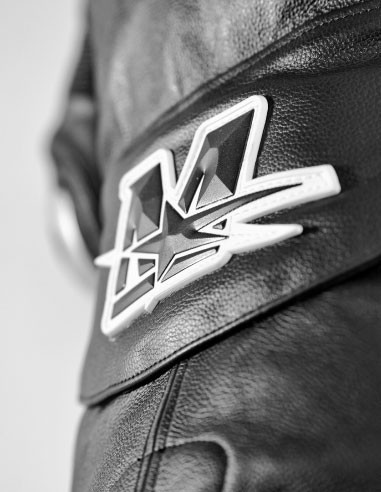 2-piece leather motorcycle suit for road and track, standard size, quality, low price, inexpensive