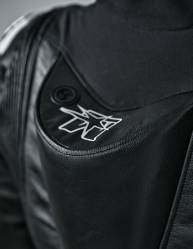 Combinaison moto en cuir pour route et circuit, taille standard, de la qualité, à petit prix, pas cher, compatible airbag