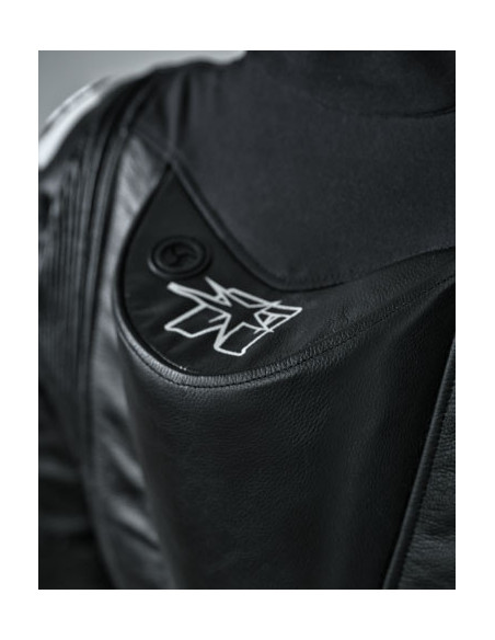 Combinaison moto en cuir pour route et circuit, taille standard, de la qualité, à petit prix, pas cher, compatible airbag