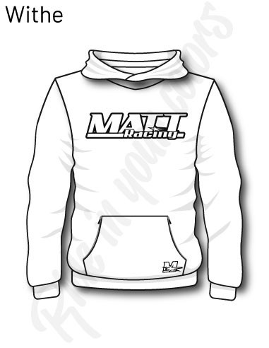 customizable hoodie matt racing