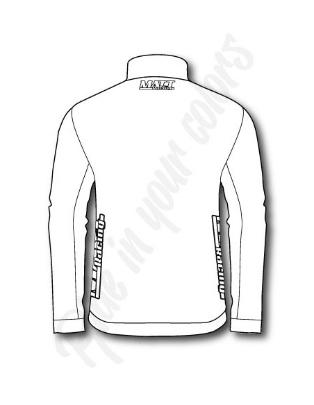 veste 100% personnalisable, polyester, team moto, ewc, veste officielle, kawasaki, honda, hoddies, sweat shirt