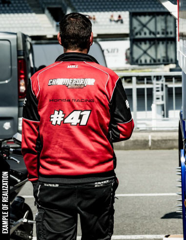 veste 100% personnalisable, polyester, team moto, ewc, veste officielle, kawasaki, honda, hoddies, sweat shirt