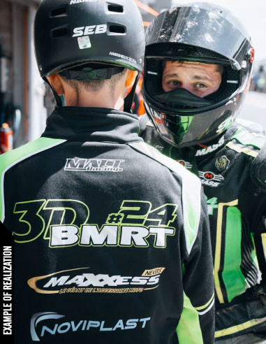 veste 100% personnalisable, polyester, team moto, ewc, veste officiel, kawasaki, honda, hoddies, sweat shirt