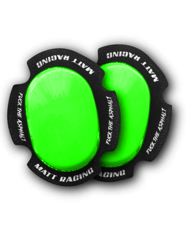 Knee slider, knee slider for leather pants or motorcycle suit