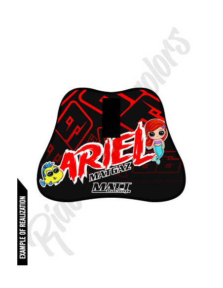 protection pectoral moto piste et route. Plastron compétition FFM FIM, personnalisable