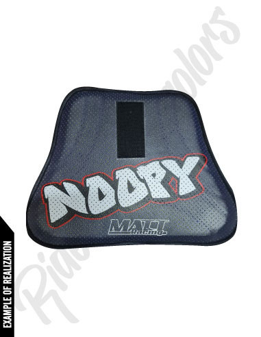 track and road motorcycle chest protector. FFM FIM competition chest protector, customizable