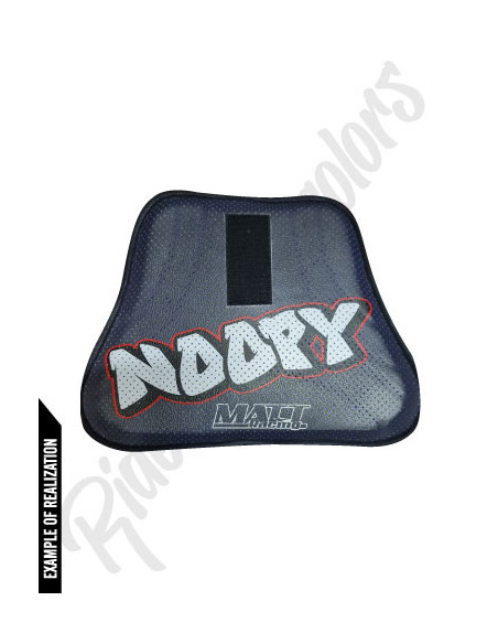 track and road motorcycle chest protector. FFM FIM competition chest protector, customizable