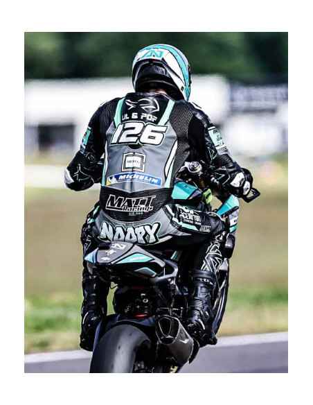 100% customizable "GP" motorcycle leather suit