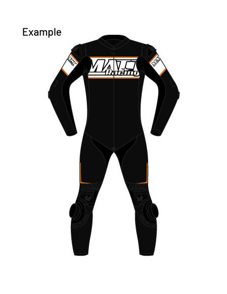 100% customizable "GP" motorcycle leather suit