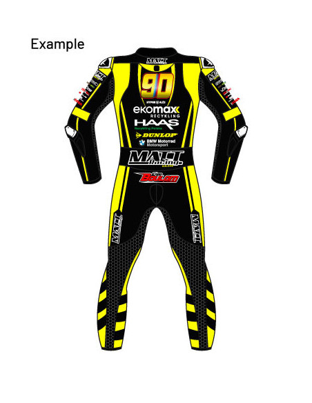 100% customizable "GP" motorcycle leather suit