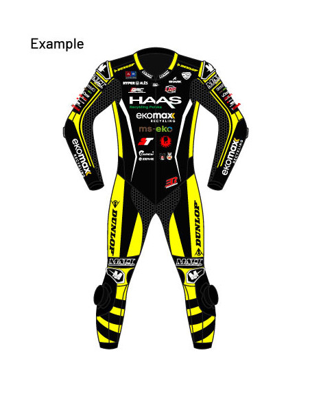 100% customizable "GP" motorcycle leather suit