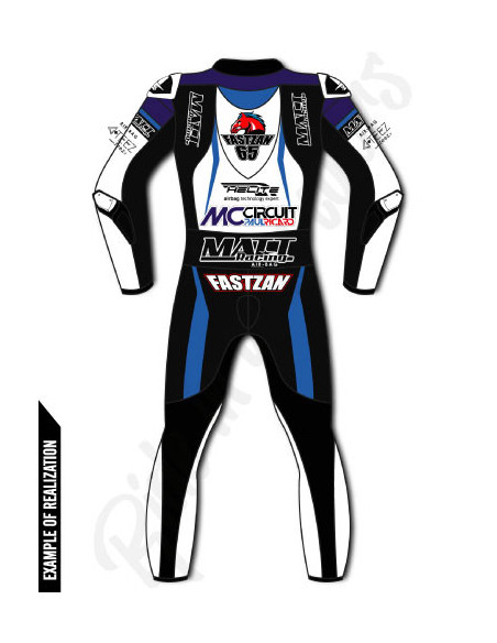MXRS customizable motorcycle leather suit