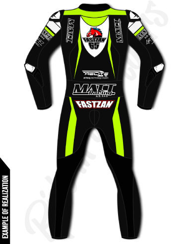 MXRS customizable motorcycle leather suit