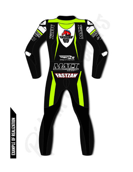 MXRS customizable motorcycle leather suit