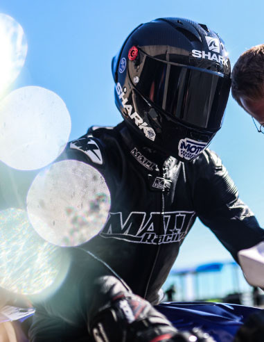 "BLACK EDITION" leather motorcycle suit - 1-piece -