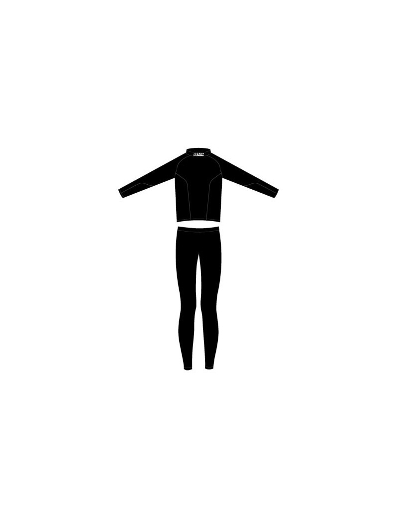 Sous-combinaison en textile respirant haute performance pour les coureurs recherchant confort et performance.