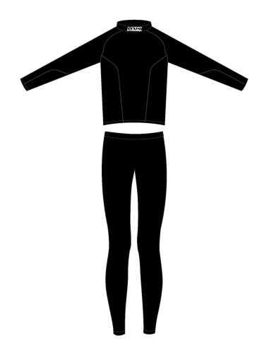 Sous-combinaison en textile respirant haute performance pour les coureurs recherchant confort et performance.