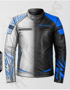 Veste moto FREE ROAD personnalisable et sur mesure