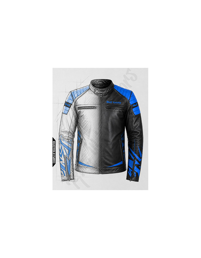 Veste moto FREE ROAD personnalisable et sur mesure