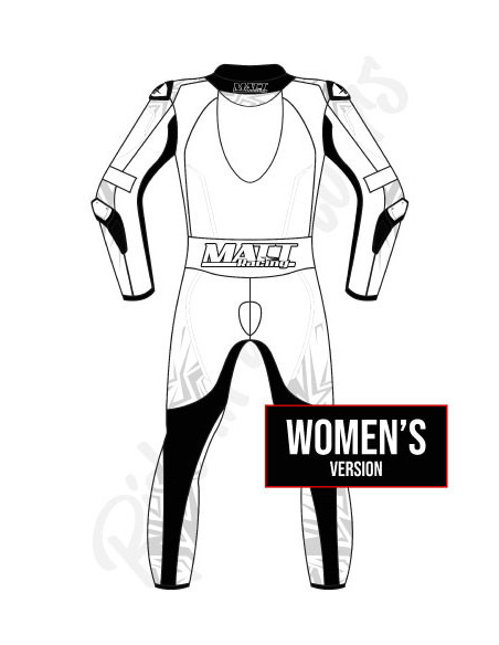 Combinaison moto en cuir de vache ou en cuir de kangourou, personnalisable, compatible airbag et airbag intégré. Validé FFM FIM
