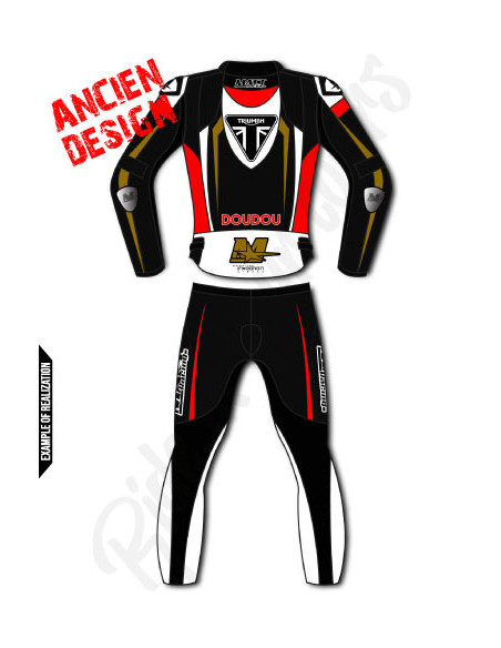 "ROAD MERCURY" customizable motorcycle leather suit