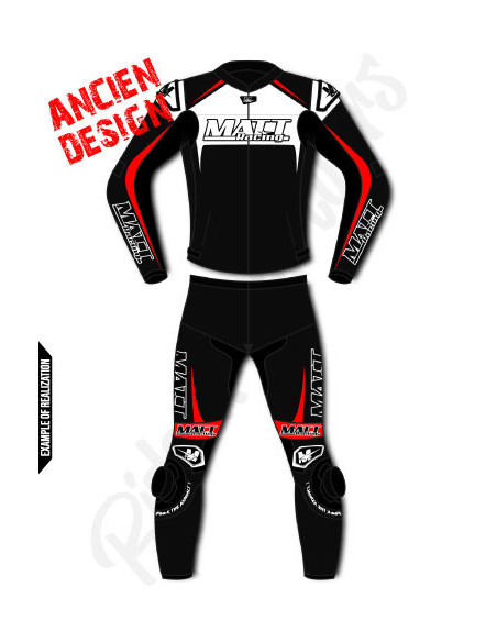 "ROAD MERCURY" customizable motorcycle leather suit