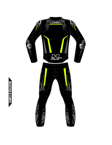 "ROAD MERCURY" customizable motorcycle leather suit