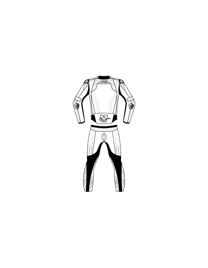 "ROAD MERCURY" customizable motorcycle leather suit
