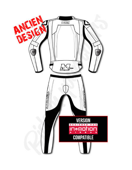 "ROAD MERCURY" customizable motorcycle leather suit