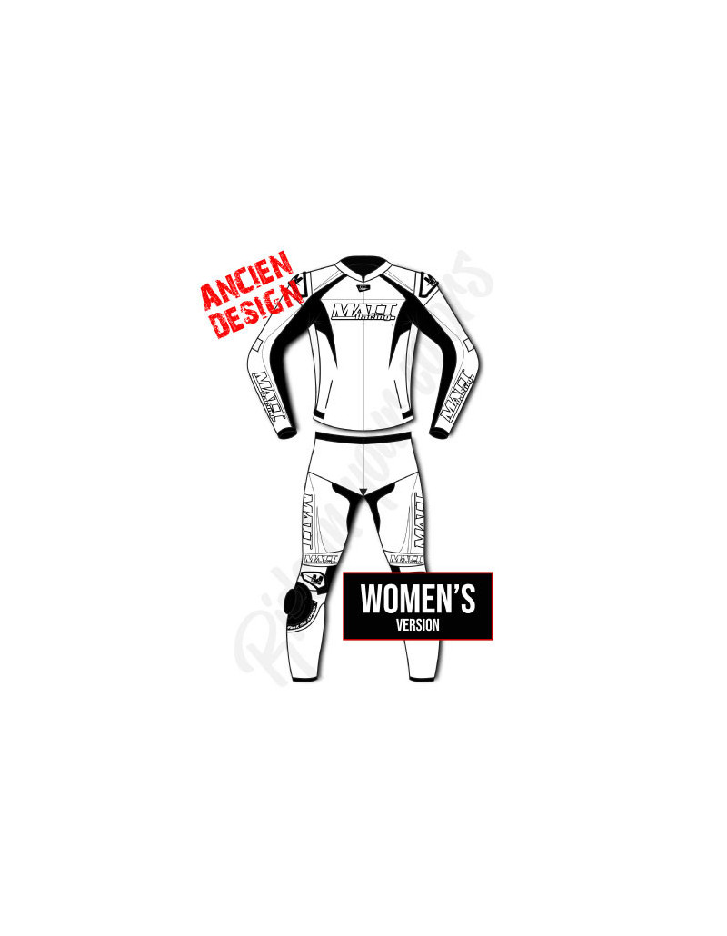 Combinaison cuir moto 2 pièces personnalisable "ROAD MERCURY"