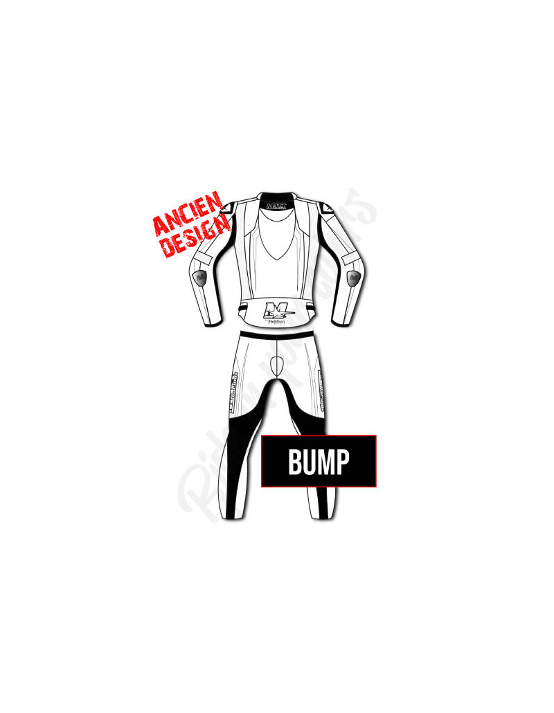 Combinaison cuir moto 2 pièces personnalisable "ROAD MERCURY"