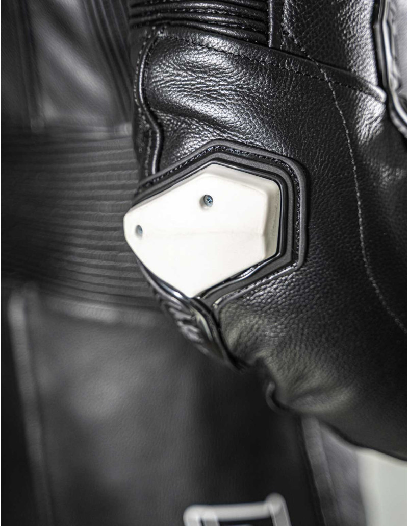 "BLACK EDITION" leather motorcycle suit - 1-piece -